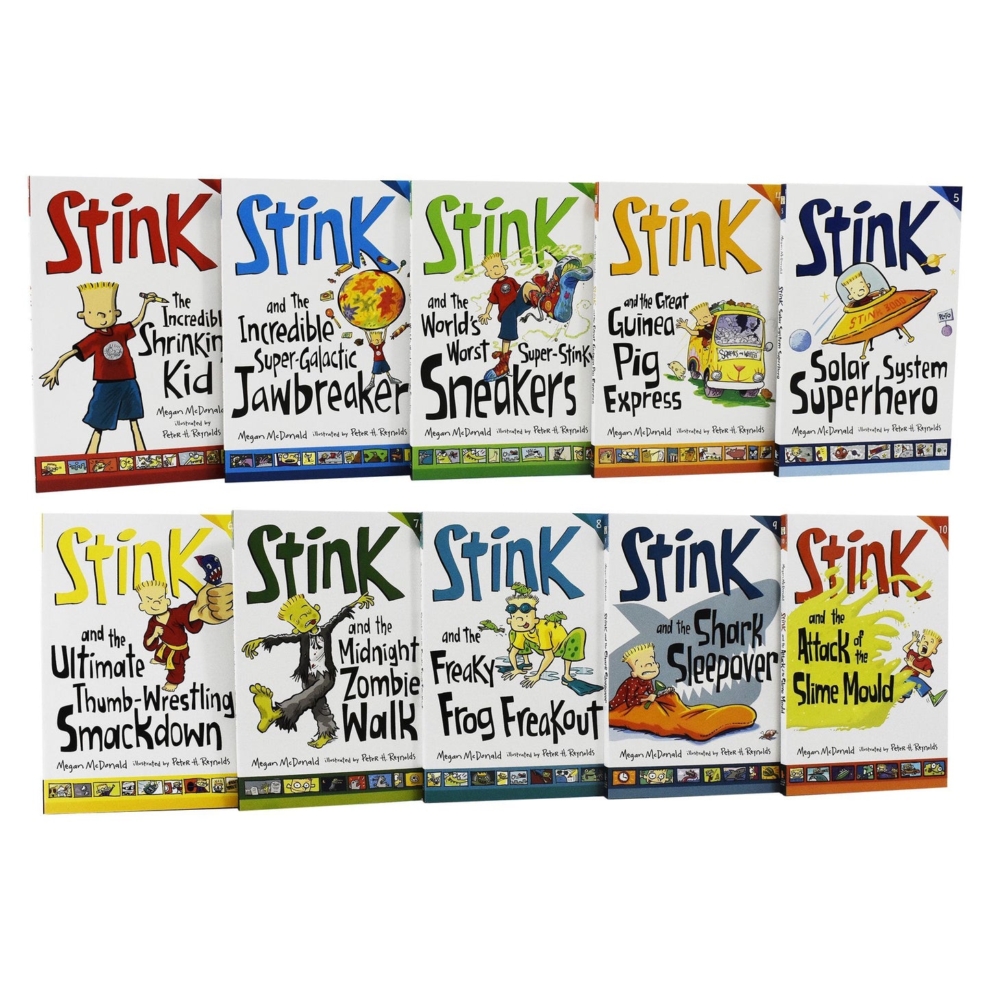 The Ultimate Stink-tastic Collection 10 Books Box Set By Megan McDonald - Papeback - Age 7-9 7-9 Walker Books