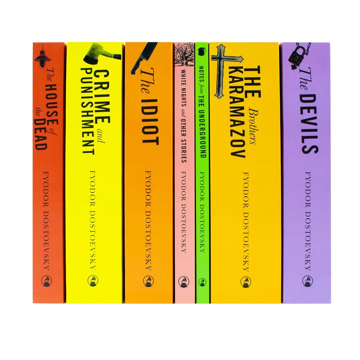 Selected Works of Fyodor Dostoevsky 7 Books Collection Box Set - Fiction - Paperback