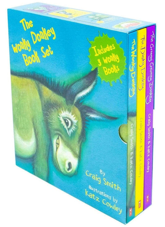 The Wonky Donkey by Craig Smith 3 Books Collection Box Set - Ages 2-6 - Board Book 0-5 Scholastic