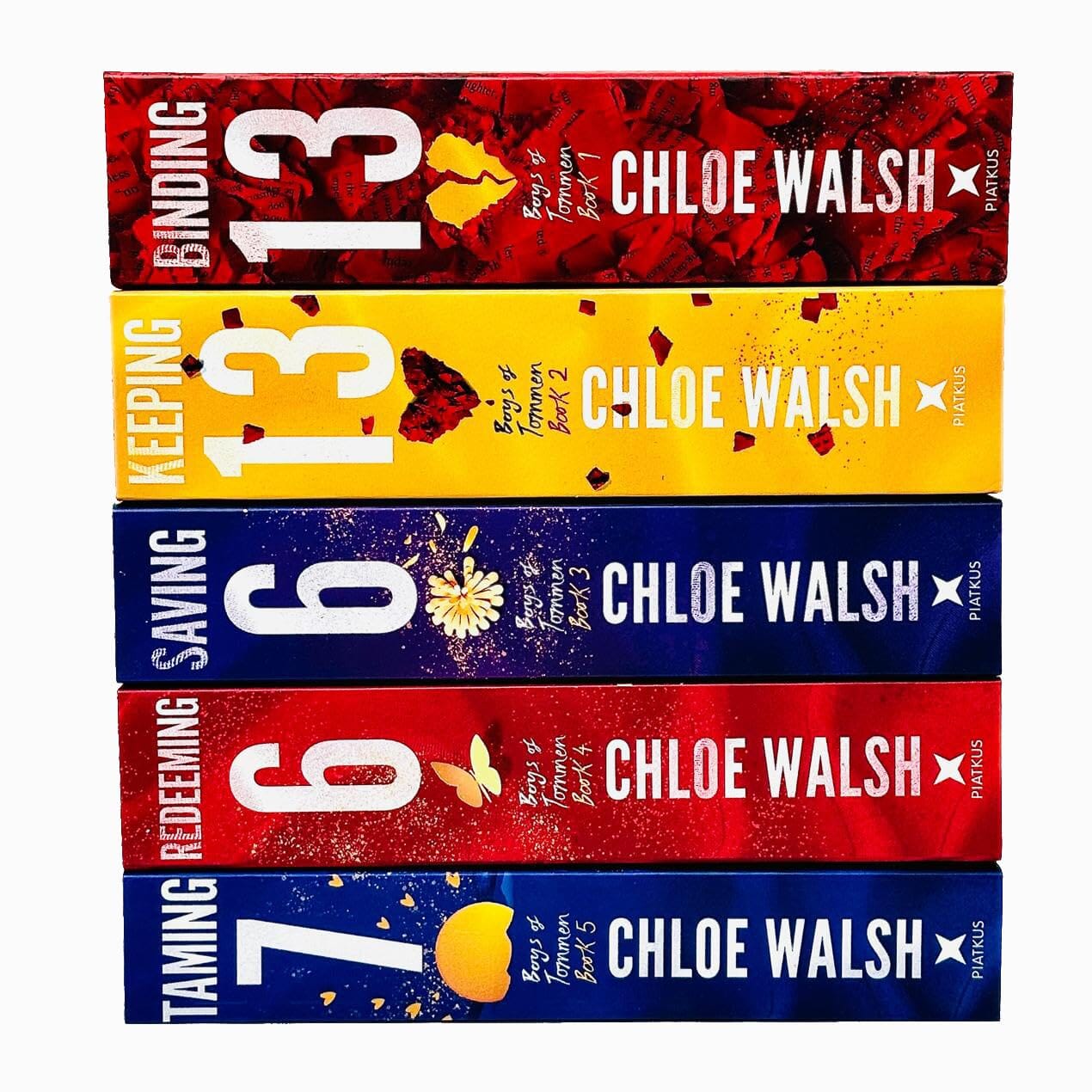 Boys of Tommen Series By Chloe Walsh 5 Books Collection Set - Fiction - Paperback Fiction Little, Brown Book Group