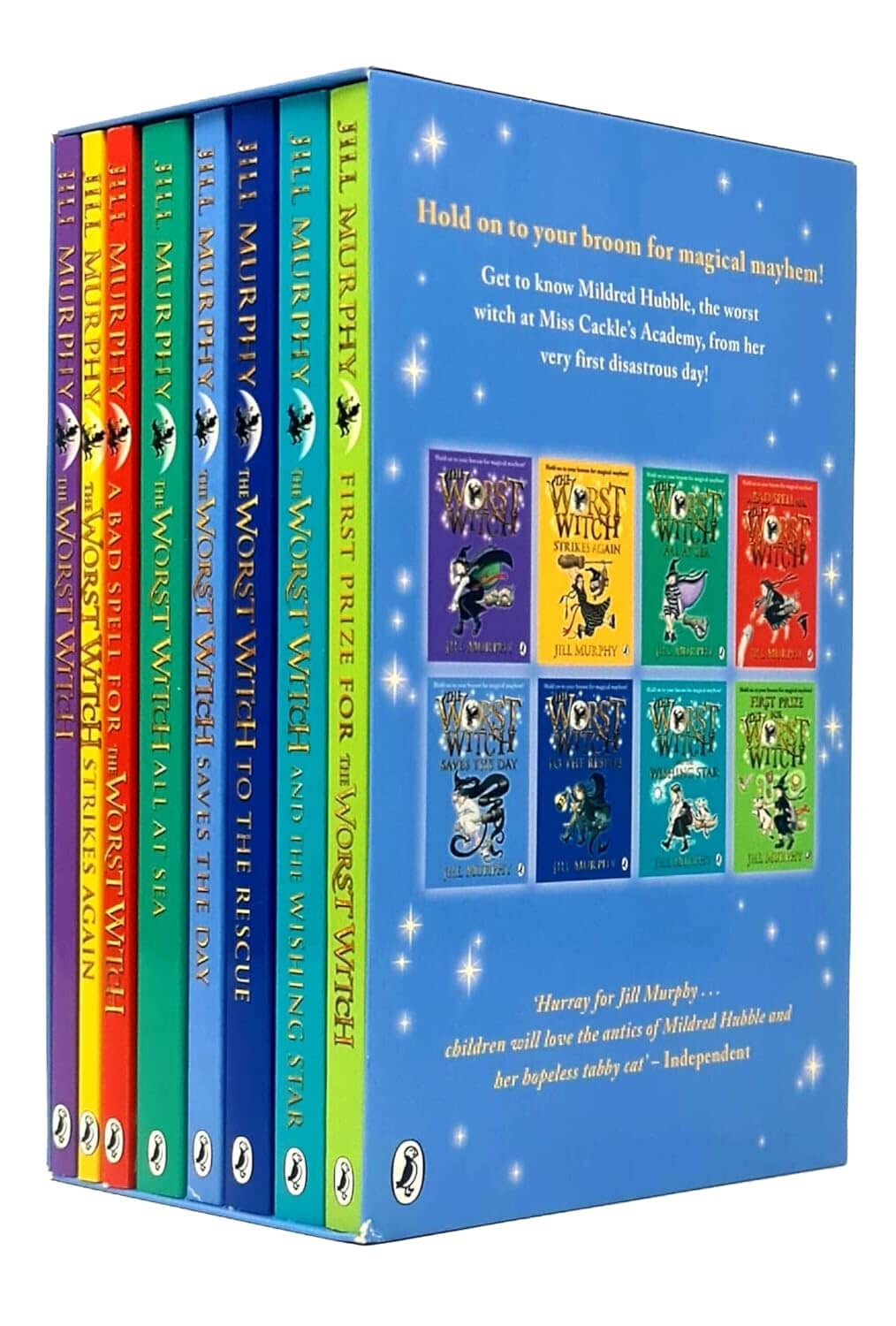 Worst Witch Series By Jill Murphy: Complete 8 Books Collection Box Set - Ages 7-12 - Paperback 9-14 Penguin