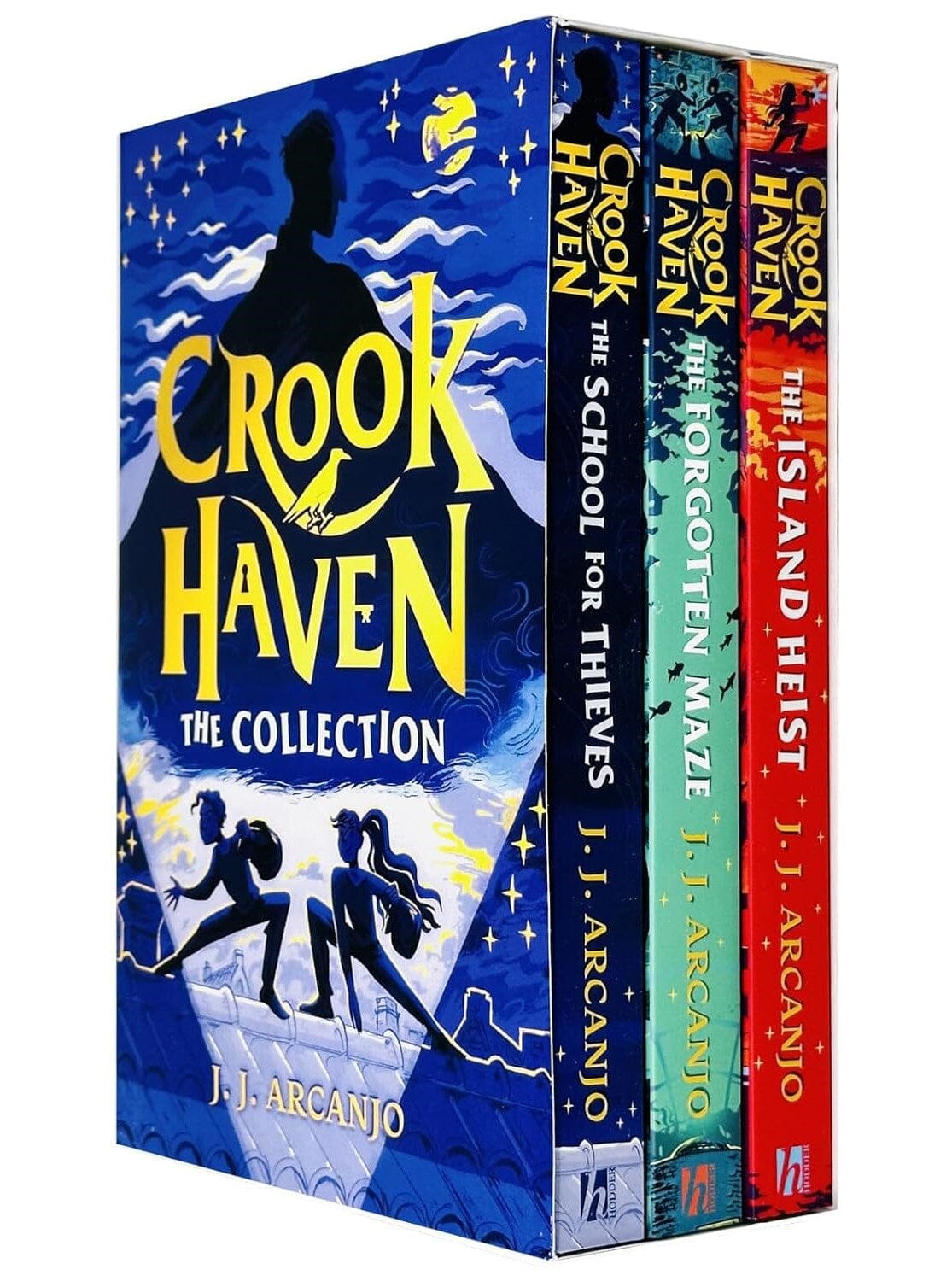 Crookhaven Series By J.J. Arcanjo 3 Books Collection Box Set - Ages 9+ - Paperback 9-14 Hachette UK