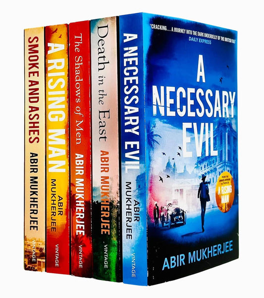 Wyndham & Banerjee Mysteries Series By Abir Mukherjee 5 Books Collection Set - Fiction - Paperback Fiction Penguin