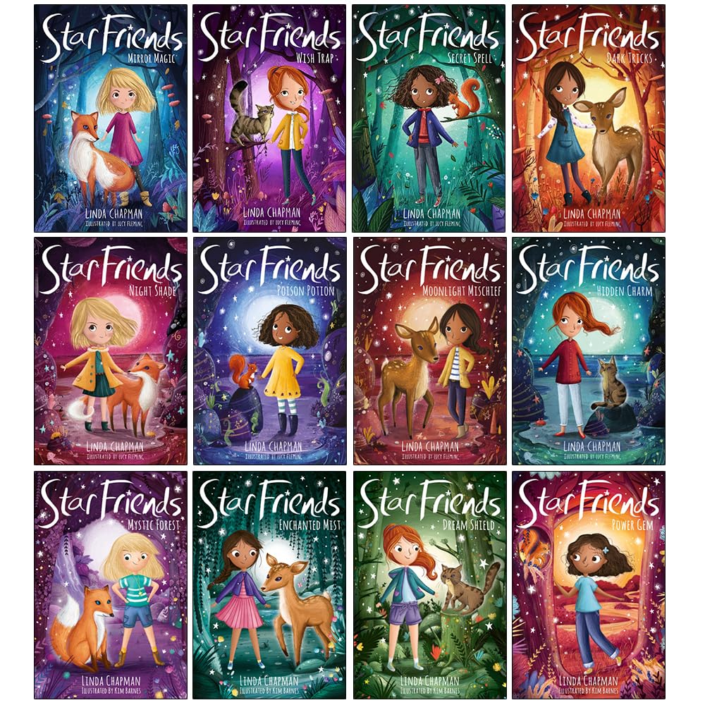 Star Friends Series by Linda Chapman 12 Books Collection Set - Ages 5+ - Paperback