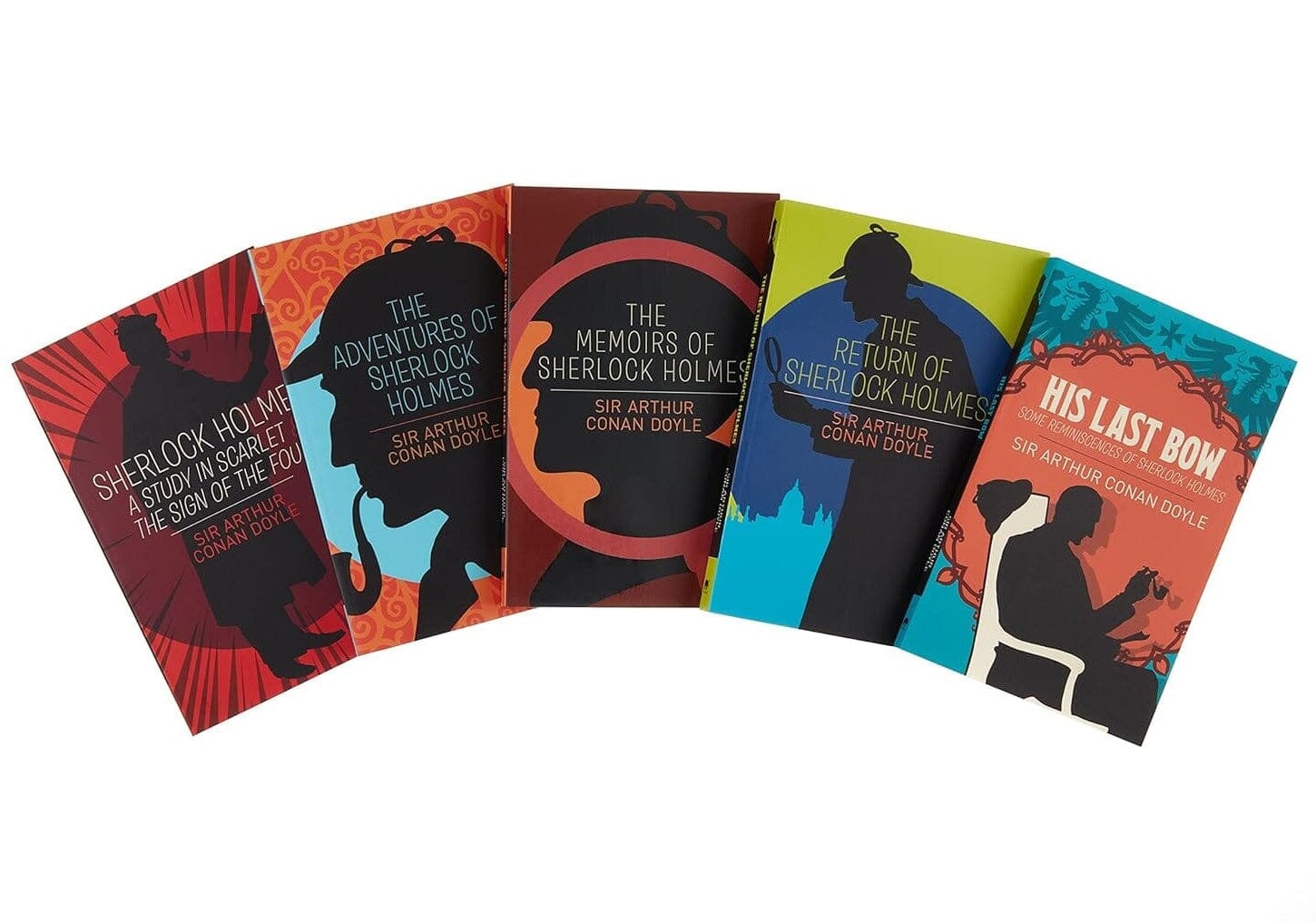 Sherlock Holmes His Greatest Cases By Arthur Conan Doyle 5 Books Collection Box Set - Paperback Fiction Arcturus Publishing Ltd