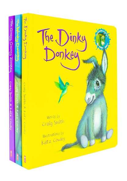 The Wonky Donkey by Craig Smith 3 Books Collection Box Set - Ages 2-6 - Board Book 0-5 Scholastic