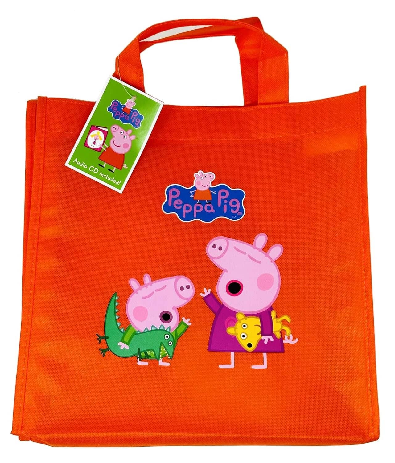 Peppa Pig Collection 10 Books Set in a Orange Bag with an Audio CD - Ages 0-5 - Paperback 0-5 Penguin Random House