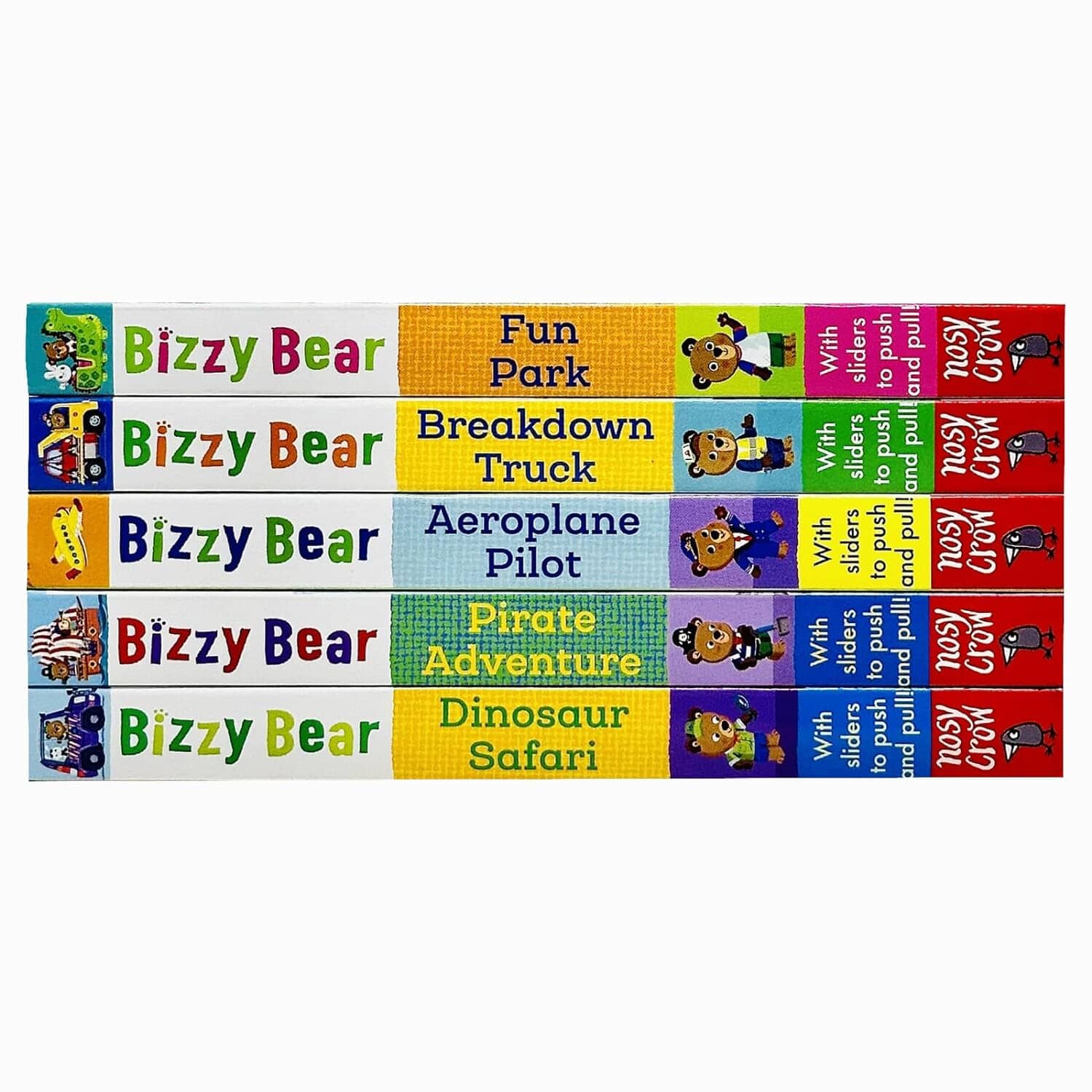 Bizzy Bear Series By Benji Davies 5 Books Collection Set - Ages 0-5 - Board Book 0-5 Nosy Crow Ltd