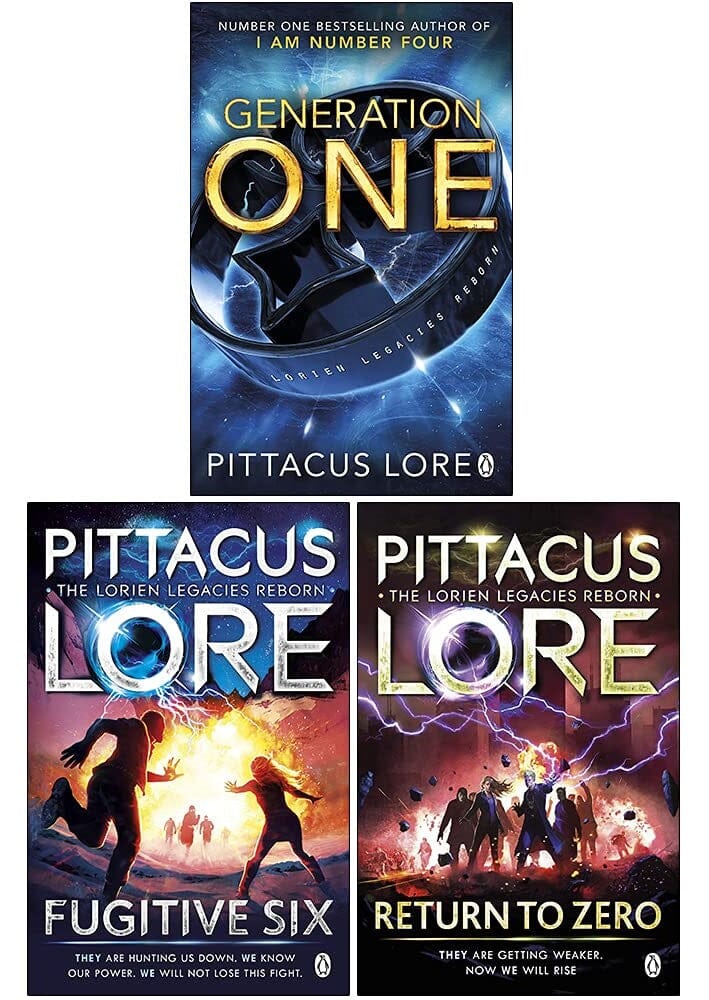 Lorien Legacies Reborn Series By Pittacus Lore: 3 Books Collection Set - Ages 13-17 - Paperback Fiction Penguin