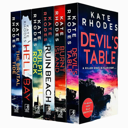 Isles of Scilly Mysteries By Kate Rhodes 6 Books Collection Set - Fiction - Paperback Fiction Simon & Schuster