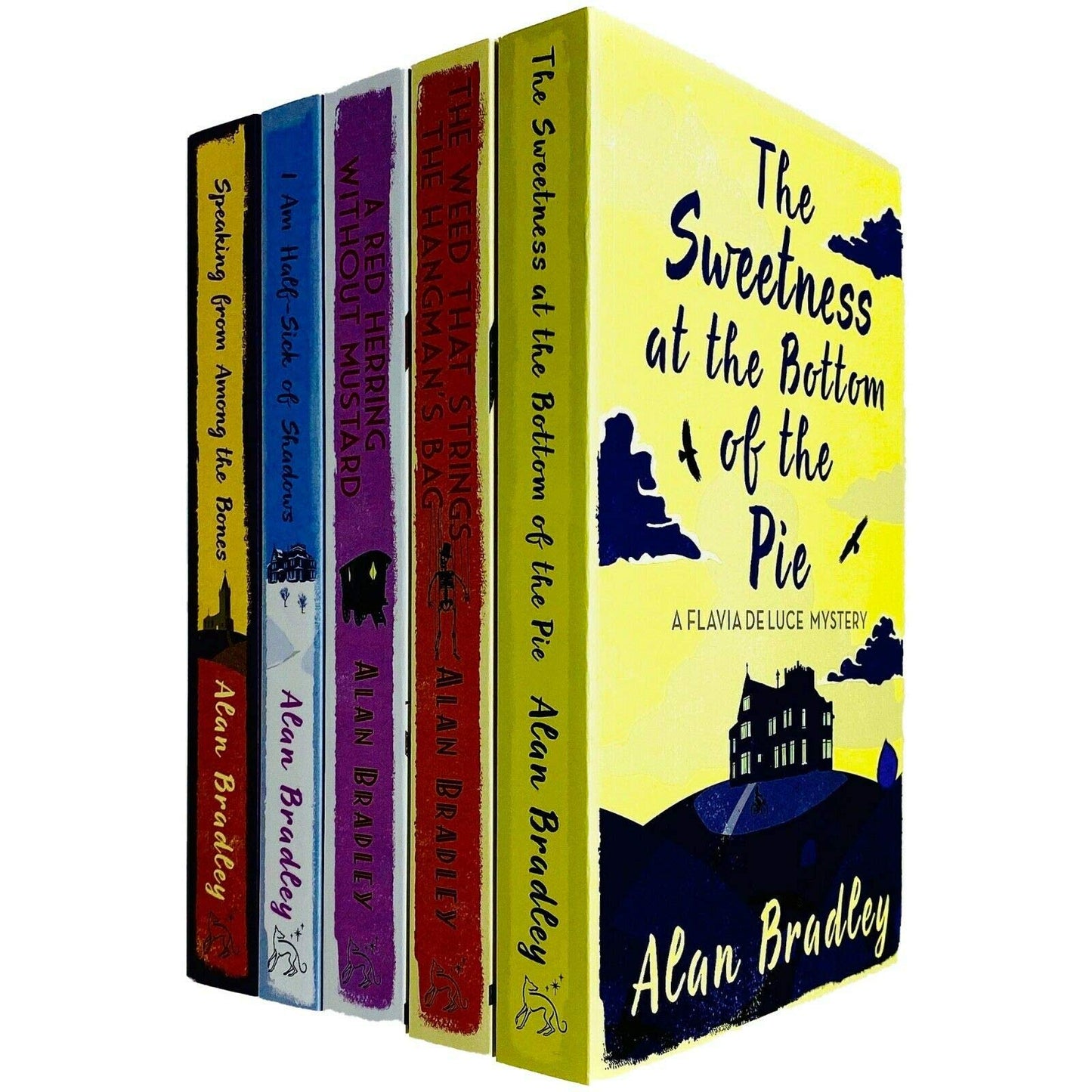 Flavia de Luce Mystery Series 5 Books Collection Set by Alan Bradley - Paperback Young Adult Orion Books