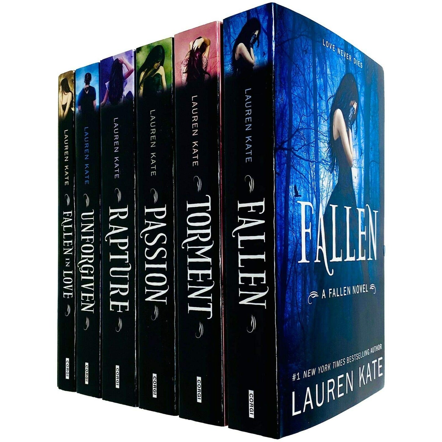 Lauren Kate Fallen Series 6 Book Collection - Young Adult - Paperback - Lauren Kate Young Adult Corgi Books (Penguin Random House UK)