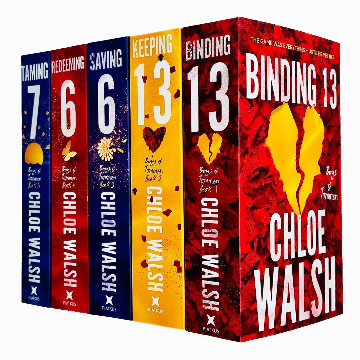 Boys of Tommen Series By Chloe Walsh 5 Books Collection Set - Fiction - Paperback Fiction Little, Brown Book Group