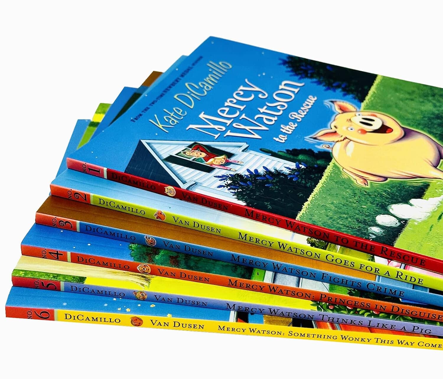 Mercy Watson Series By Kate DiCamillo 6 Books Collection Set - Ages 5+ - Paperback 5-7 Walker Books Ltd