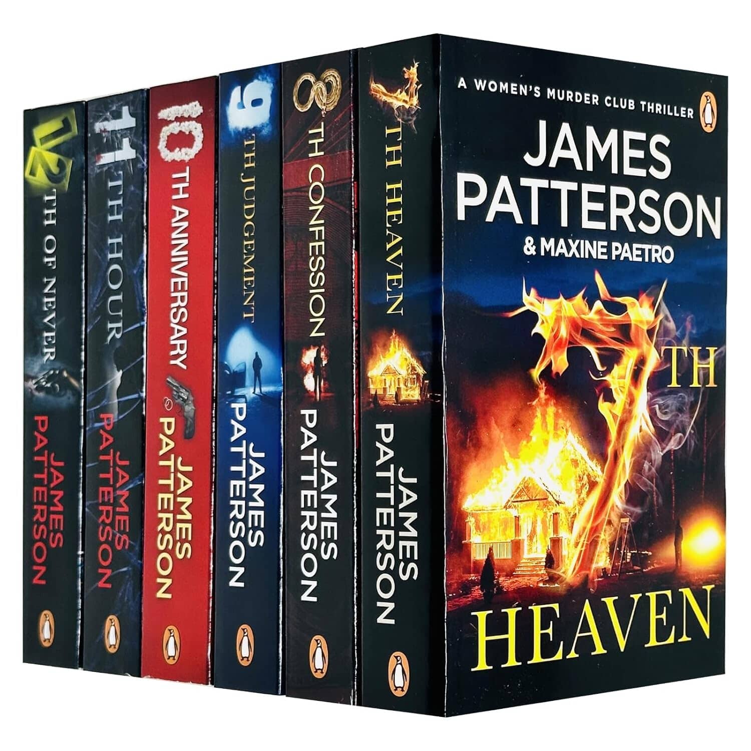 Women's Murder Club by James Patterson: Books 7-12 Collection Set - Fiction - Paperback Fiction Penguin