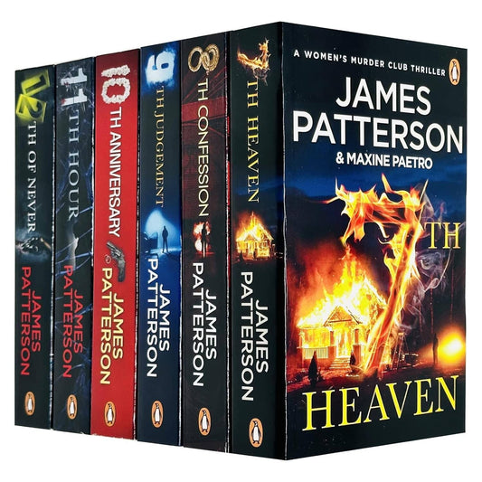 Women's Murder Club by James Patterson: Books 7-12 Collection Set - Fiction - Paperback Fiction Penguin