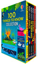 Usborne 100 Things to Know About Planet Earth, Space, Science,Numbers and Human Body 5 Books - Age 5-7 - Hardback by Alex Frith , Jerome Martin & Alice James 5-7 Usborne Publishing