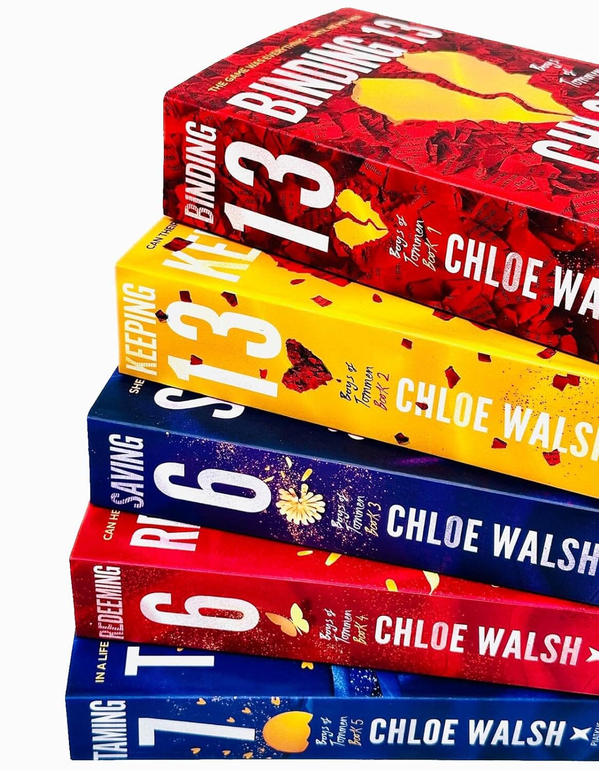 Boys of Tommen Series By Chloe Walsh 5 Books Collection Set - Fiction - Paperback Fiction Little, Brown Book Group