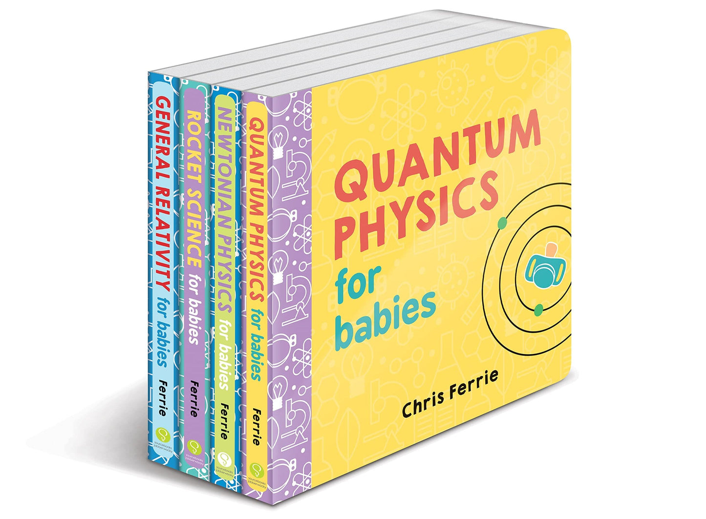 Baby University Series By Chris Ferrie 4 Books Collection Set - Ages 0-3 - Board Book