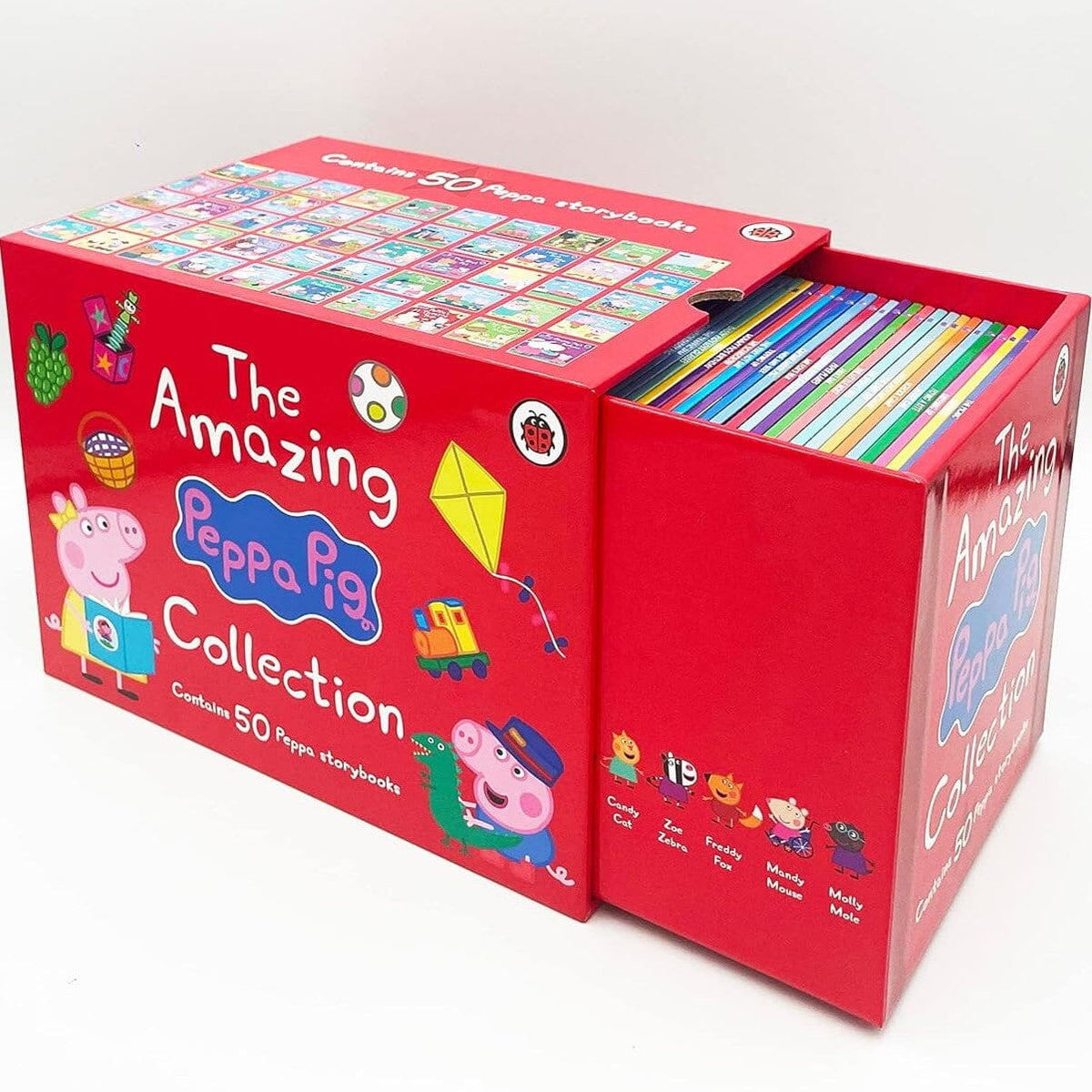 The Amazing Peppa Pig Collection 50 Books Box Set By Ladybird - Ages 3+ - Paperback