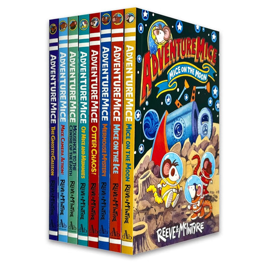 Adventuremice Series By Philip Reeve & Sarah McIntyre 8 Books Collection Set - Ages 5-7 - Paperback