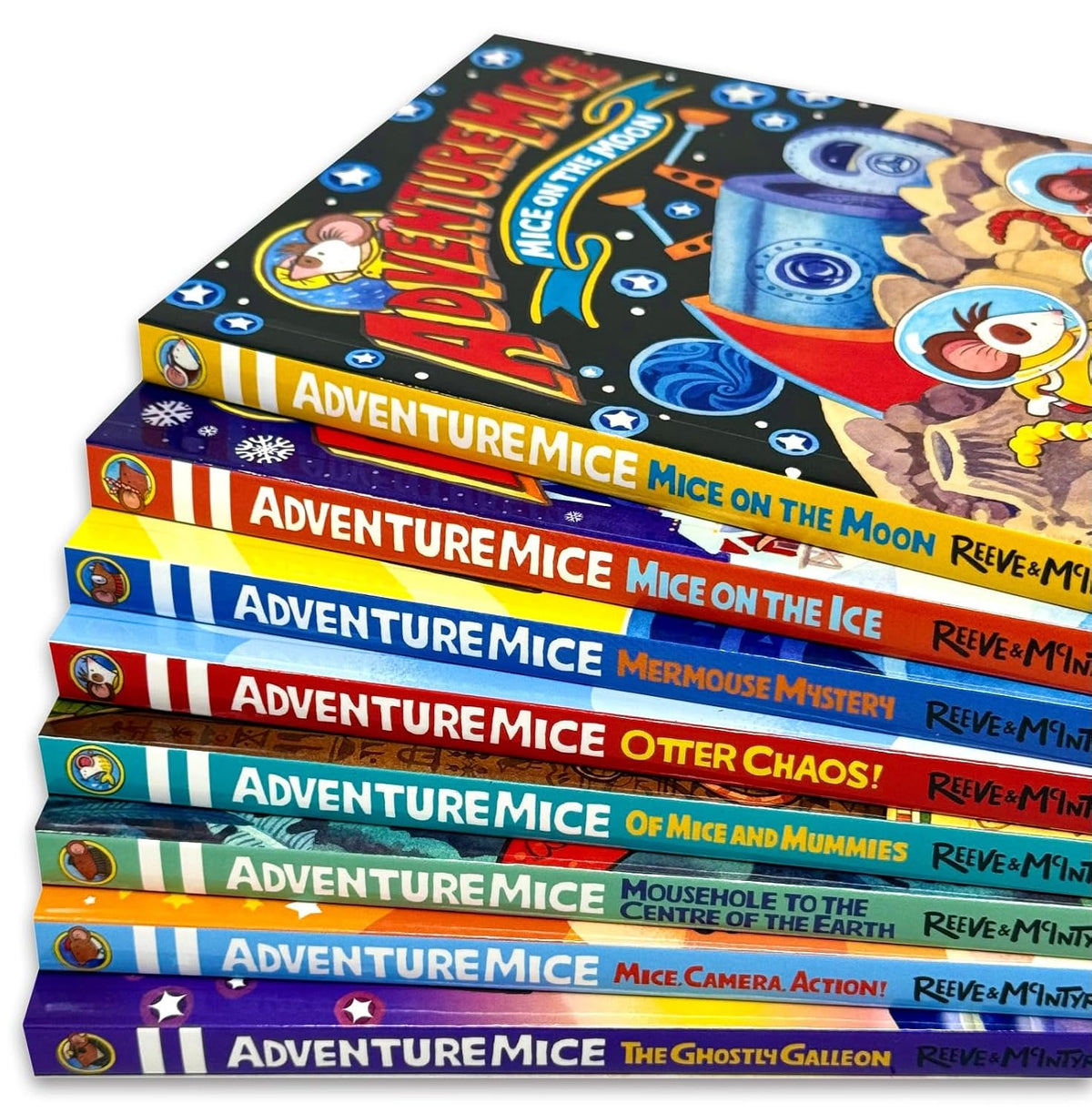 Adventuremice Series By Philip Reeve & Sarah McIntyre 8 Books Collection Set - Ages 5-7 - Paperback