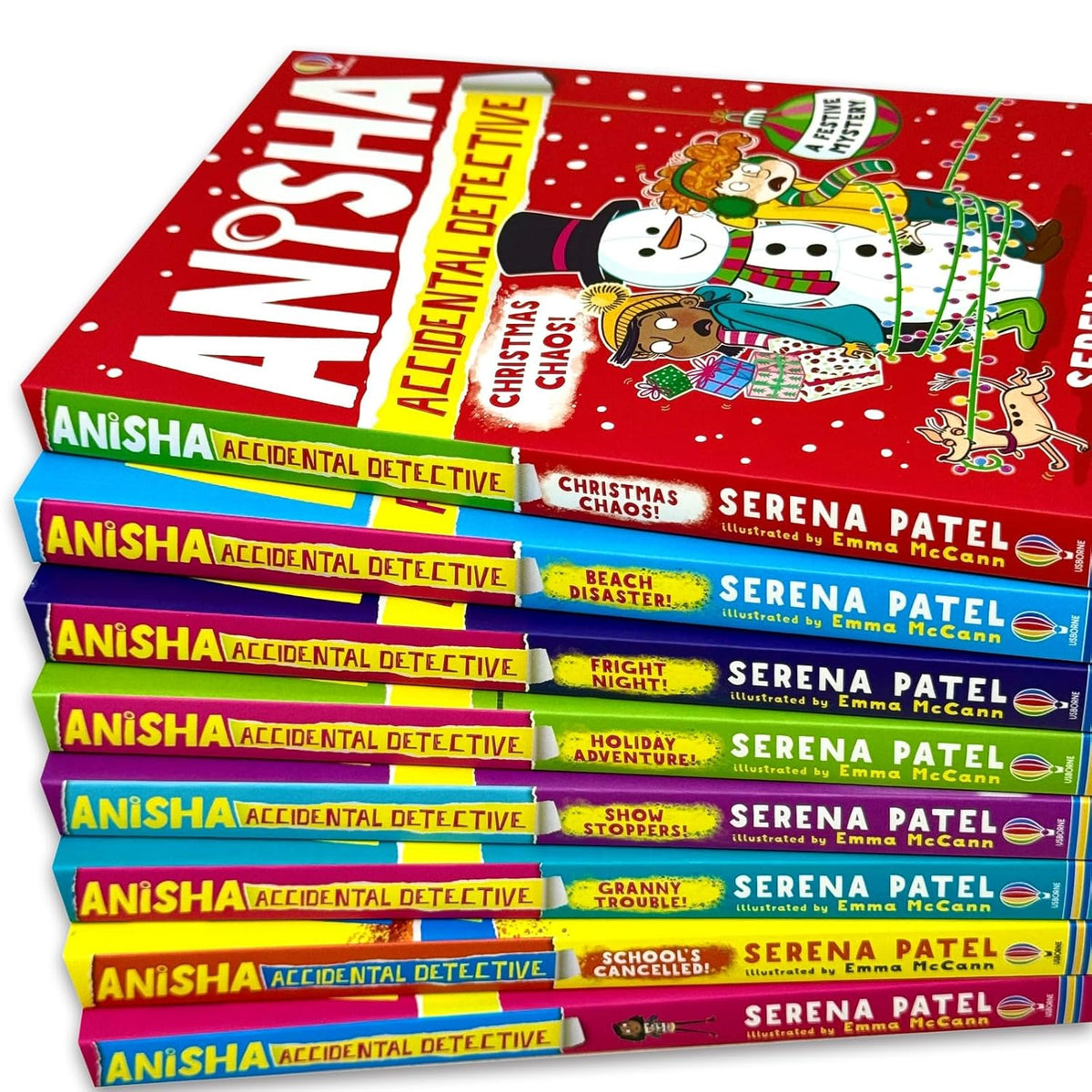 Anisha Accidental Detective Series By Serena Patel 8 Books Collection Set - Ages 7-11 - Paperback