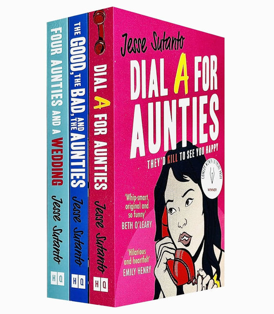 Aunties Series By Jesse Sutanto 3 Books Collection Set - Fiction - Paperback Fiction HarperCollins Publishers