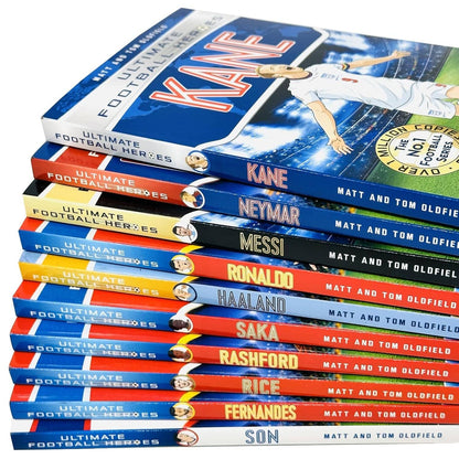 Ultimate Football Heroes Series 1 Collection 10 Books Set By Matt Oldfield, Tom Oldfield - Ages 7+ - Paperback 7-9 Bonnier Books Ltd