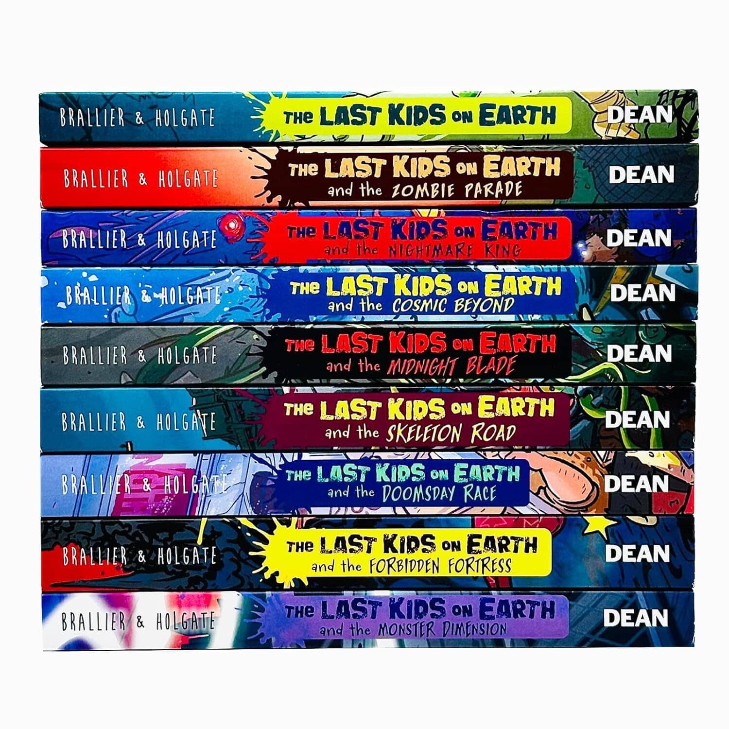 Last Kids on Earth Series by Max Brallier 9 Books Collection Set - Ages 8-12 - Paperback 9-14 Dean