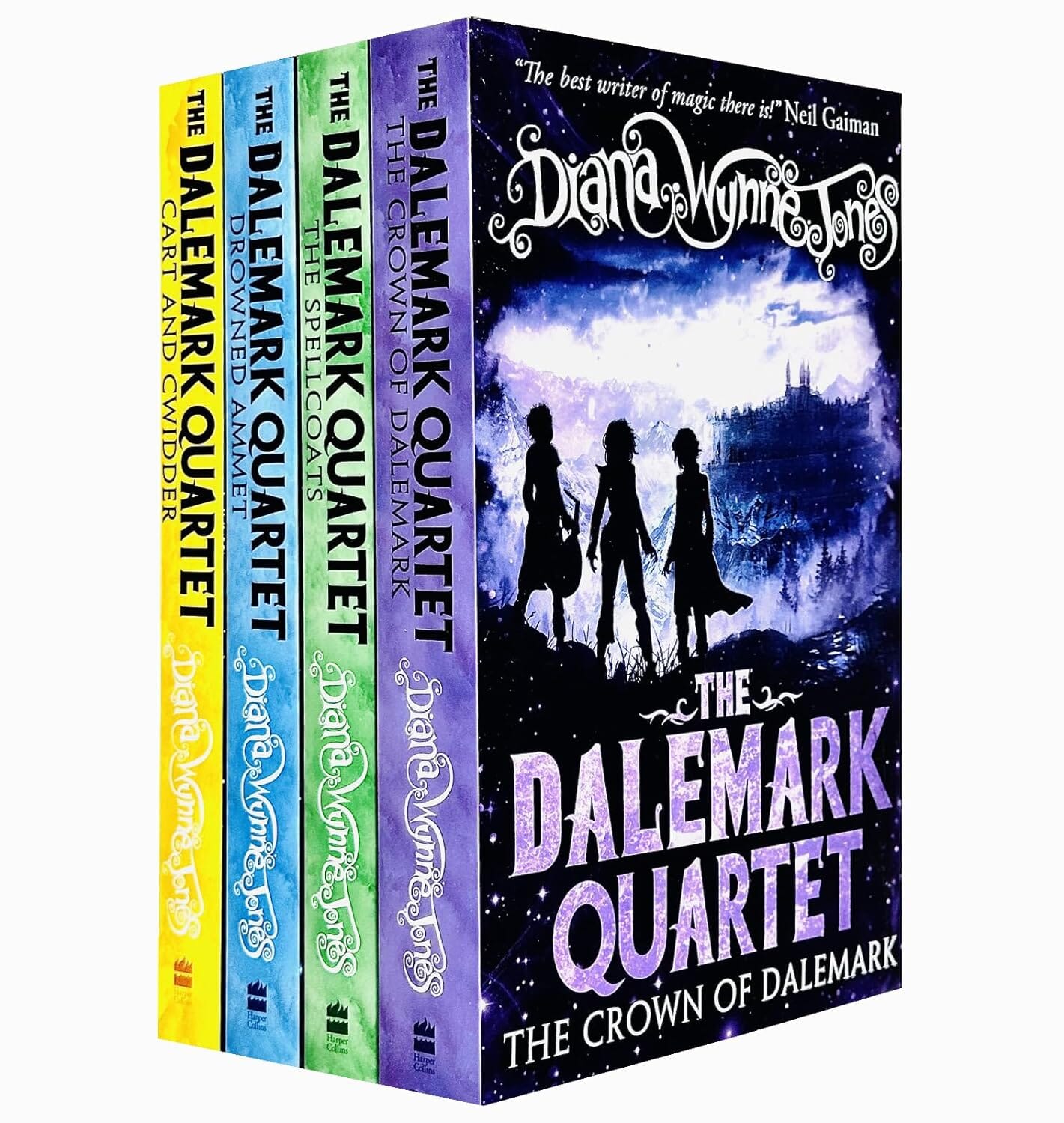 Dalemark Quartet Series by Diana Wynne Jones 4 Books Collection Set - Ages 9-11 - Paperback 9-14 HarperCollins Publishers