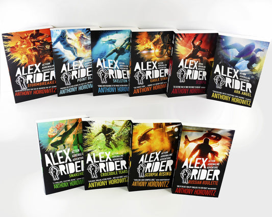 Alex Rider by Anthony Horowitz 10 Books Box Set Collection - Spy Fiction - Paperback