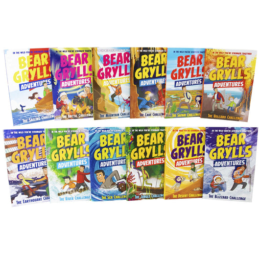 Bear Grylls Adventure 12 Books - Ages 9-14 - Collection Paperback 9-14 Bear Gryll