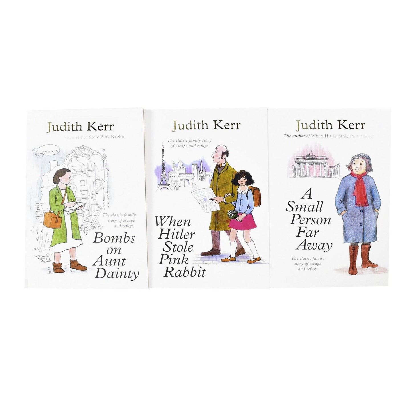 Out Of The Hitler Time by Judith Kerr 3 Books Set – Ages 9-14 – Paperback
