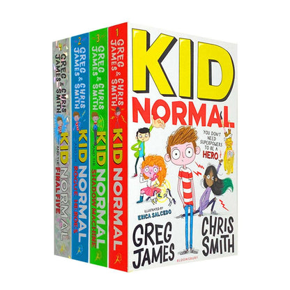 Kid Normal Series 4 Books Collection Paperback Set - Ages 9-14 - By Greg James & Chris Smith 9-14 Bloomsbury Books