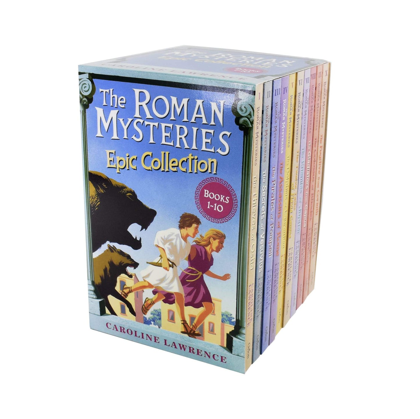 The Roman Mysteries Epic 10 Books Collection - Ages 9-14 - Paperback - Caroline Lawrence 9-14 Orion Books