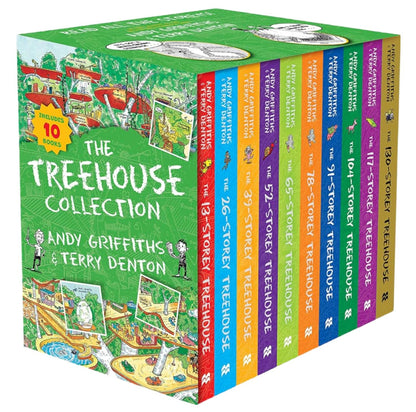 The Treehouse Series by Andy Griffiths & Terry Denton 10 Books Collection Set - Ages 5-11 - Paperback 5-7 Pan Macmillan