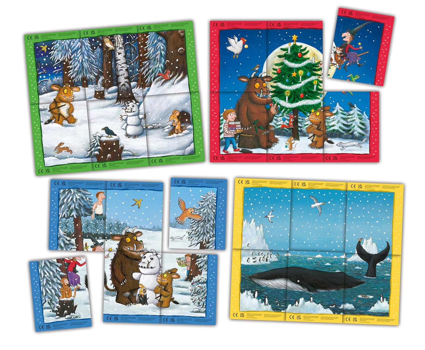 The Gruffalo and Friends Advent Calendar by Julia Donaldson Christmas Countdown With 24 Mini Activity Books - Ages 3-7 - Paperback