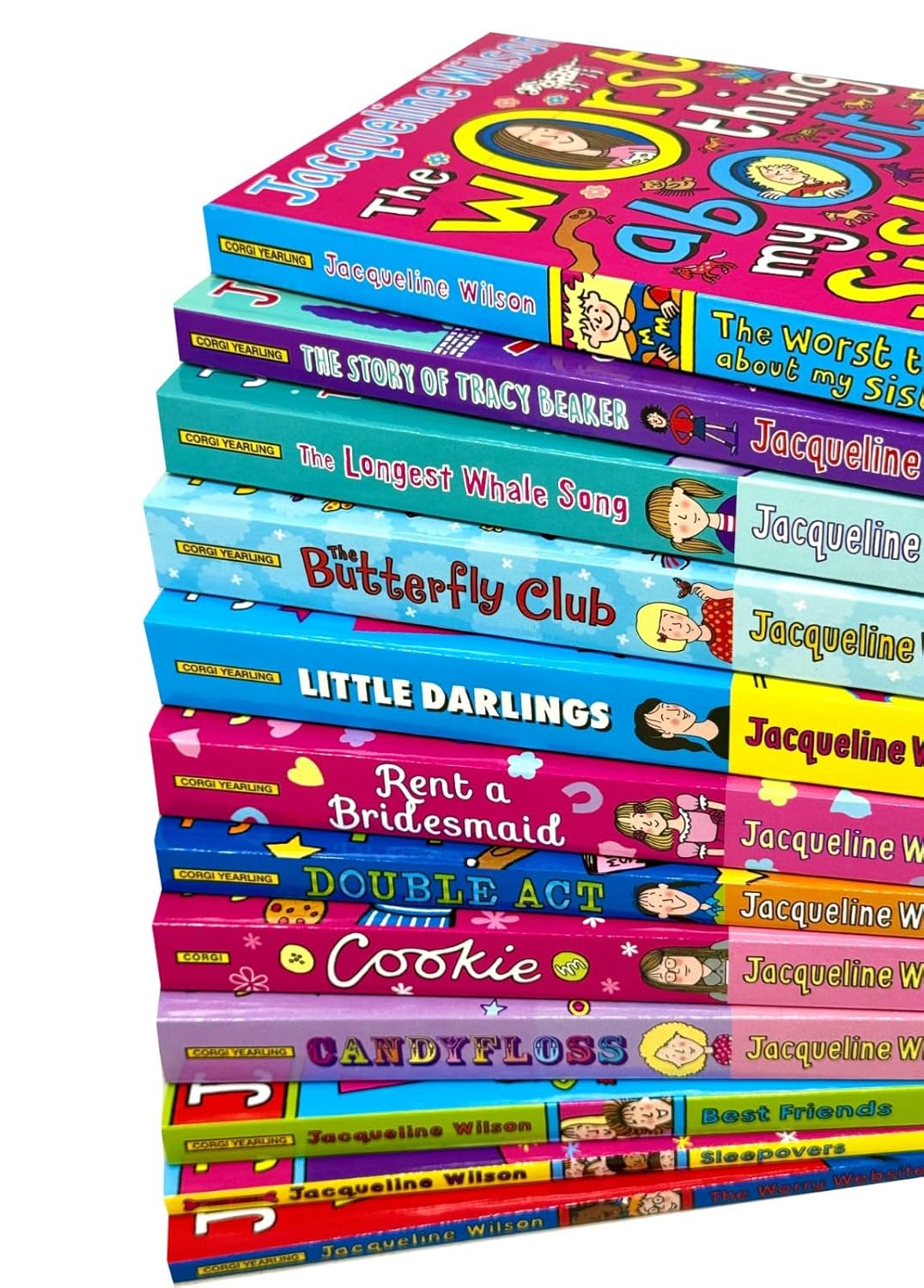 Jacqueline Wilson Collection 12 Books Set - Ages 9-14 - Paperback