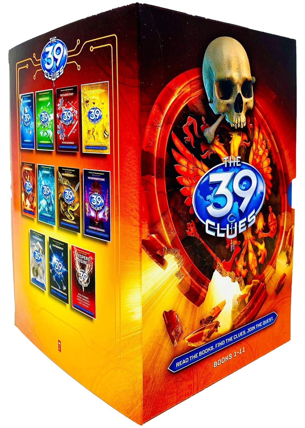 The 39 Clues Series By Rick Riordan 11 Book Collection Box Set - Ages 9-14 - Paperback