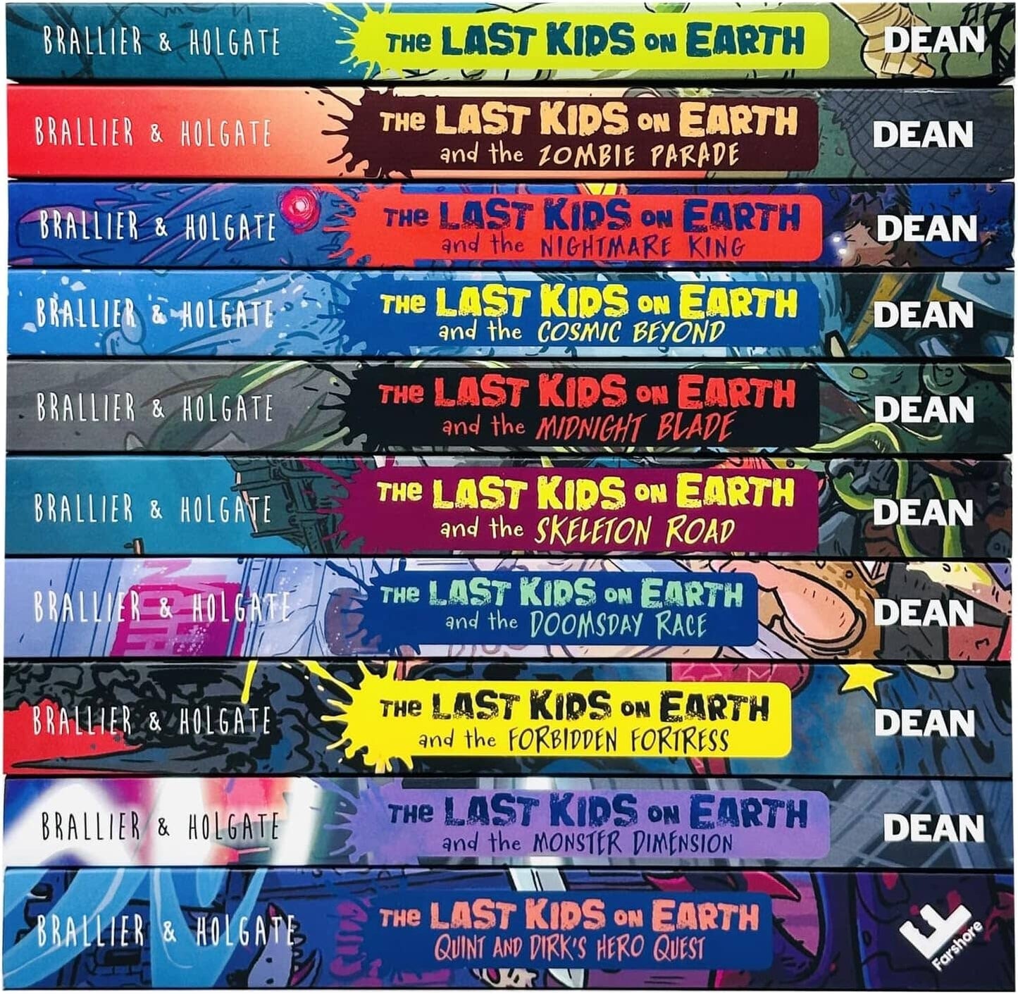 Last Kids on Earth Series by Max Brallier 10 Books Collection Set - Ages 8-12 - Paperback