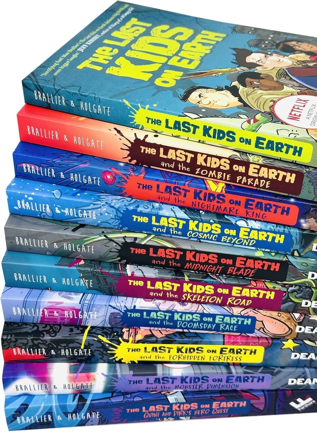 Last Kids on Earth Series by Max Brallier 10 Books Collection Set - Ages 8-12 - Paperback