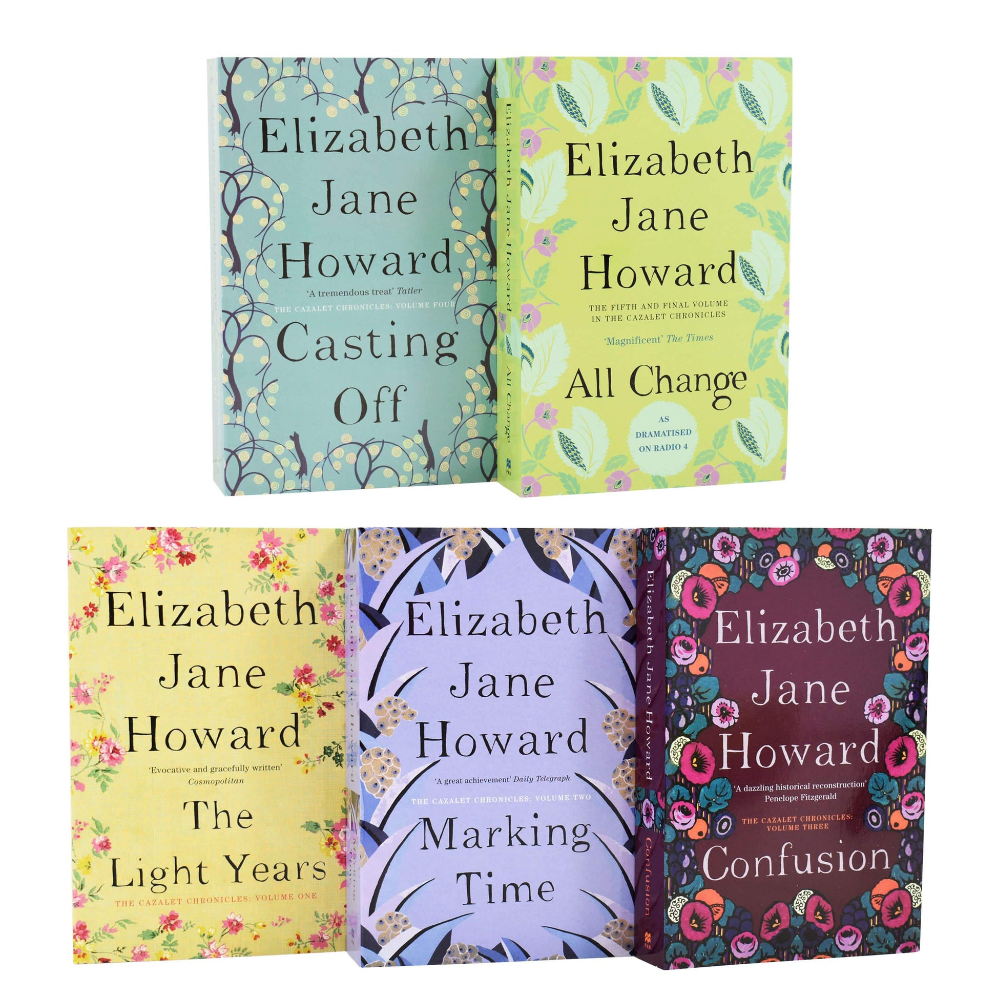 Cazalet Chronicles 5 Books Collection by Elizabeth Jane Howard - Adult - Paperback Adult Pan Macmillan