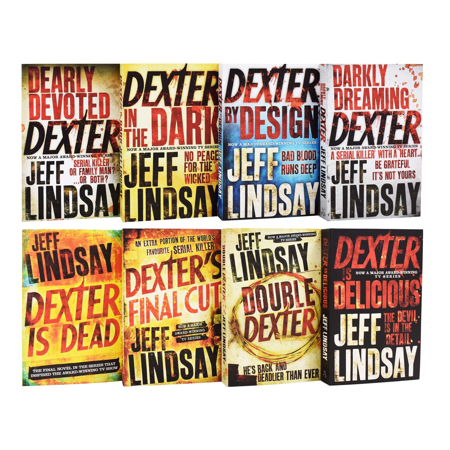 林賽 (Jeff Lindsay) 著《德克斯特全集》8 冊 - 小說 - 平裝本