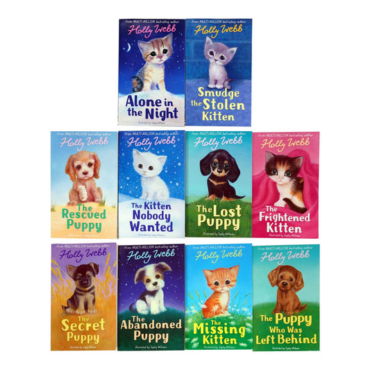 Holly Webb Series 2 - Animal Stories, Pet Rescue Adventure -10 Books Collection Set (Books 11 To 20) - Ages 6+ - Paperback