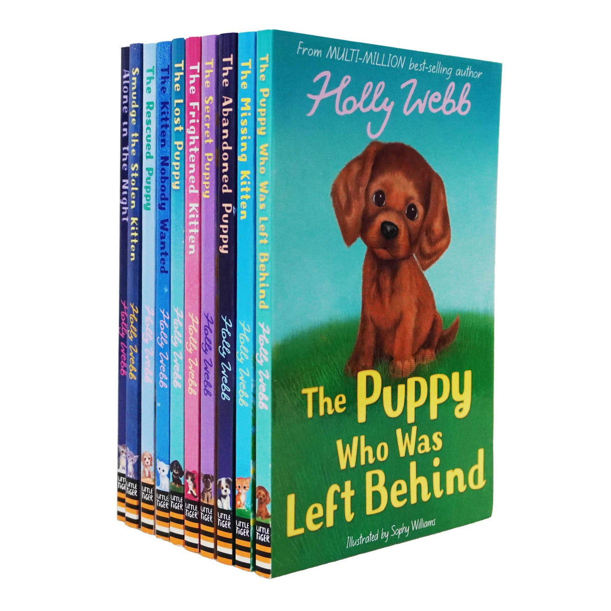 Holly Webb Series 2 - Animal Stories, Pet Rescue Adventure -10 Books Collection Set (Books 11 To 20) - Ages 6+ - Paperback