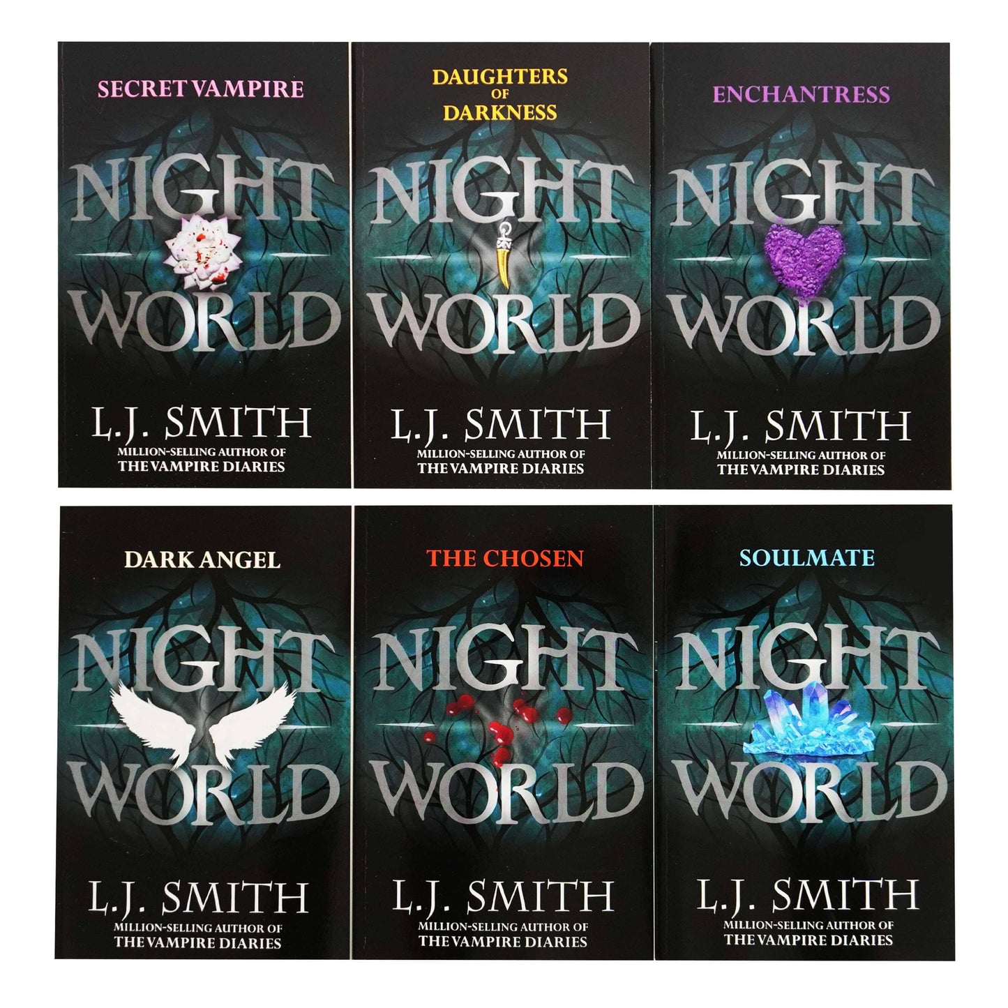 Night World Series by L J Smith 6 Books Collection Box Set - Ages 6-11 - Paperback Fiction Hodder