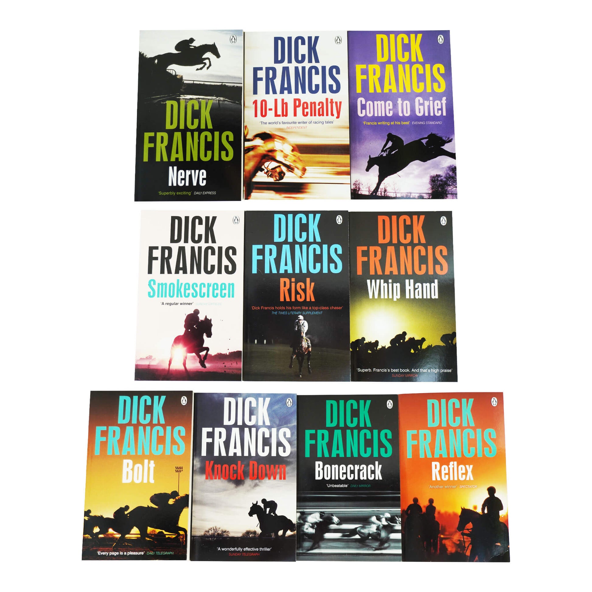 Dick Francis Thriller Collection 10 Books Set - Fiction - Paperback Fiction Penguin