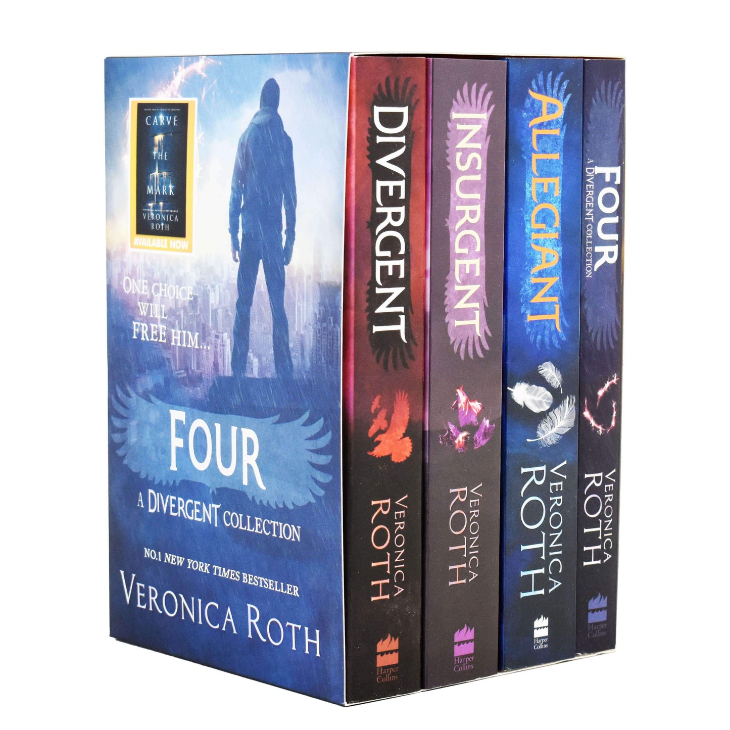 Divergent Series By Veronica Roth 4 Books Collection Box Set  - Ages 13+ - Paperback
