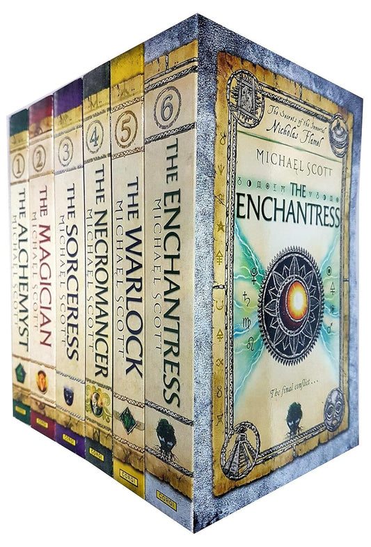 The Secrets of the Immortal Nicholas Flamel Collection by Michael Scott 6 Books Set  - Ages 9-17 - Paperback